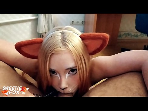 ❤️ Kitsune gëlltit kar dhe sperma në gojën e saj ❤  Seks në pornografi sq.ttsex.ru ❌